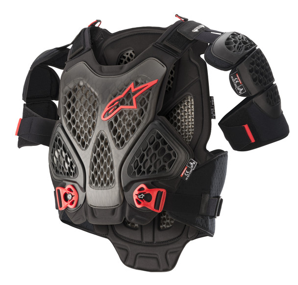 Alpinestars A-6 Chest Protector Black/Anthracite Md/Lg 6700022-1036-M/L