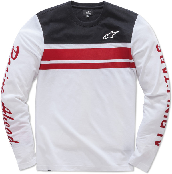 Alpinestars 2 Stroke Knit Shirt White Md 1018-42004-20-M