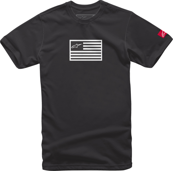 Alpinestars Flagged Tee Black 2X 1213-72038-10-Xxl