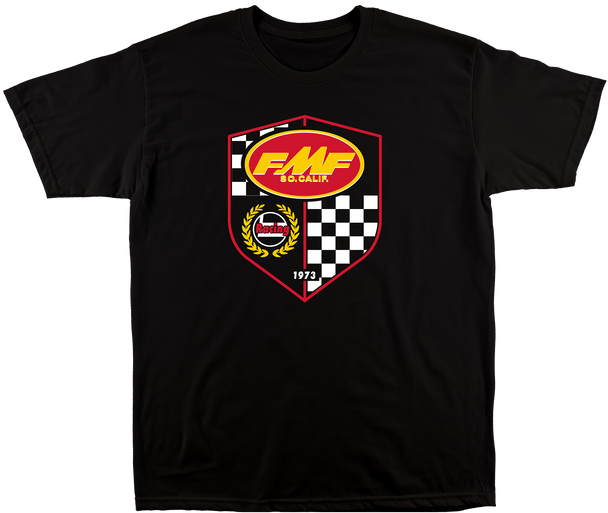 FMF Apparel Winning Tee Black Lg Sp22118901-Blk-L