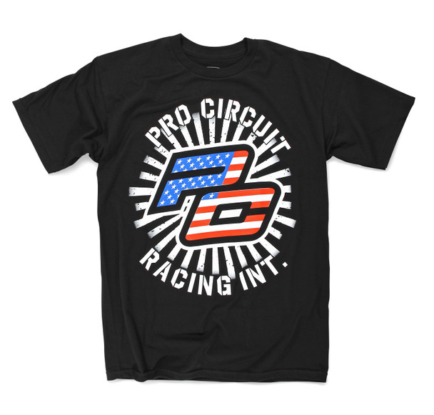 Pro Circuit Stars And Stripes Tee M 6414103-020