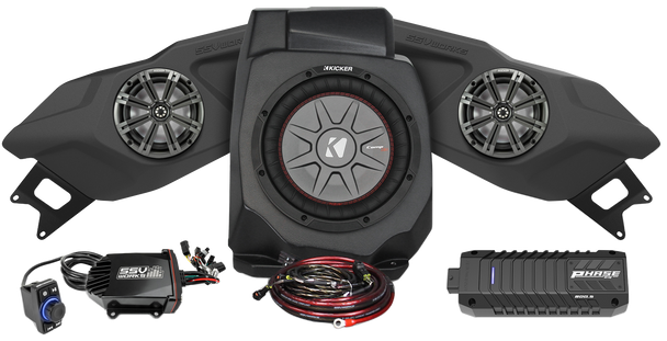 Ssv Works 3 Speaker Plug And Play Kit Kicker 220-Rz5-Q3K2