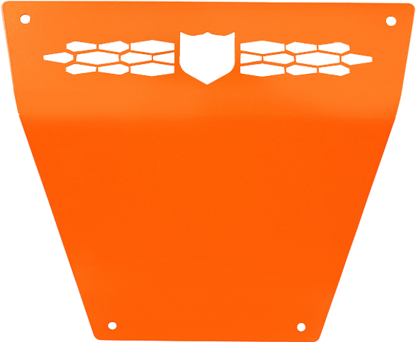 Pro Armor Front Race Skid Plate Orange Pol P141P363Or-446