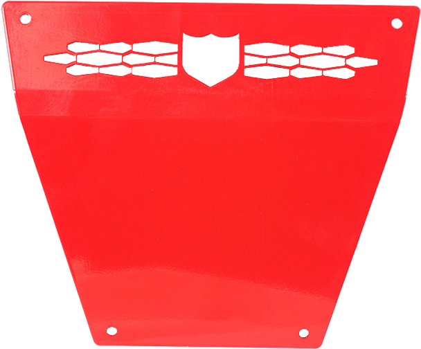 Pro Armor Front Race Skid Plate Red Pol P141P363Rd-293