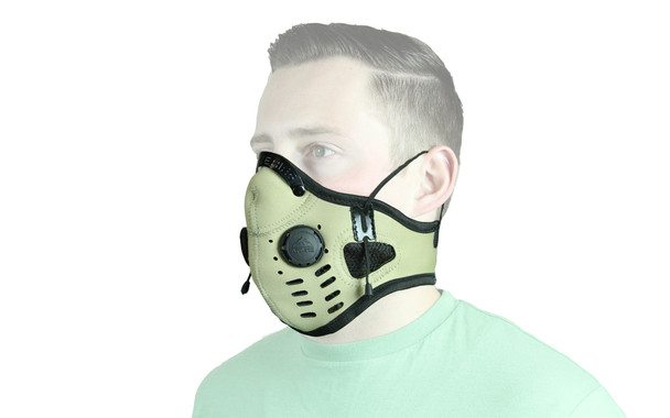 ATV TEK Elite Series Neoprene Dust Mask Tan Edmtan