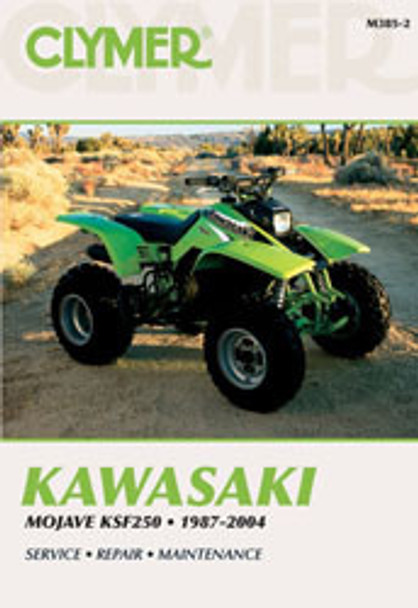 Clymer Repair Manual Kaw Ksf250 Mojave Cm385-2