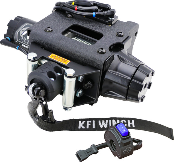 Kfi Assault Winch Kit W/ Mini Rocker Switch Pol Amp-25-R2