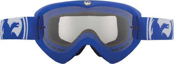 Dragon Mdx Goggle Blue W/Clear Lens 228576438603