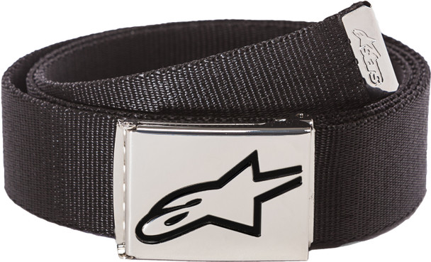 Alpinestars Ageless Web Belt Black Chrome 1019-93300-1187-Os