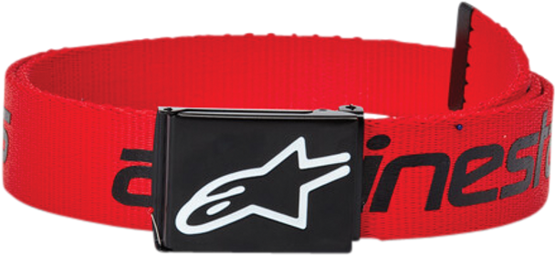 Alpinestars Linear Web Belt Red/Black 1230-93100-3010-Os