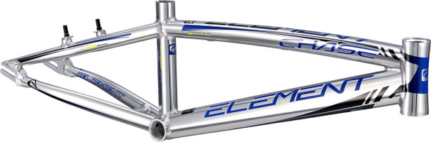 Chase Element 20" Bike Frame Polished Pro Xl Chfrpxlelbk-6