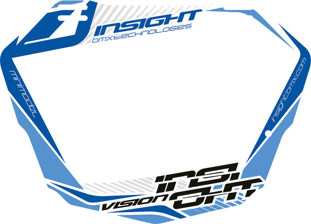 Insight V2 Mini Plate Blue Inplmin2Whbl