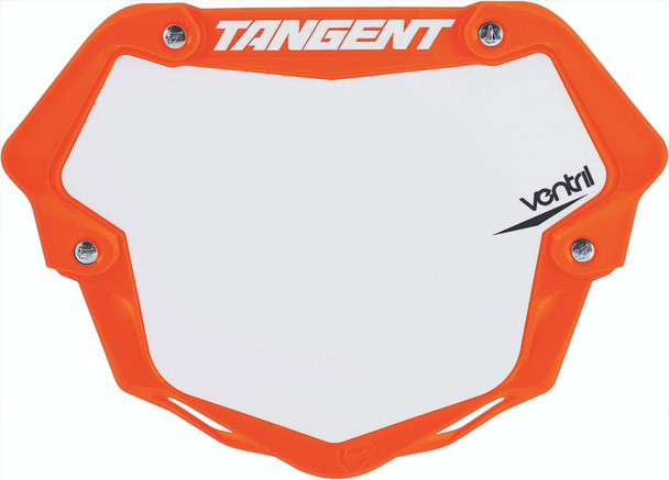 Tangent 6" 3D Ventril Plate Orange 03-1205