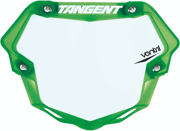 Tangent 6" 3D Ventril Plate Trans Green 111825