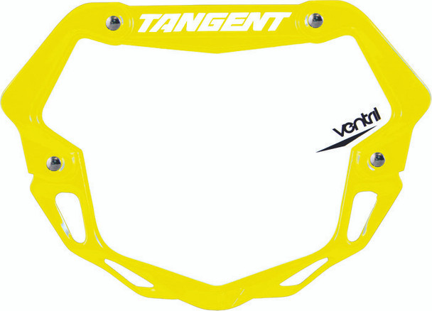 Tangent 6" 3D Ventril Plate Yellow 03-1204