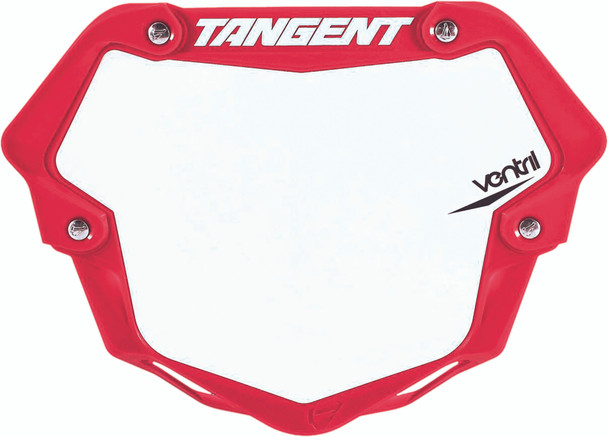 Tangent 7" 3D Ventril Plate Red 03-1102