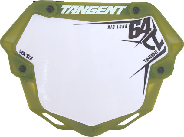 Tangent 7" 3D Ventril Plate Trans Green 75301