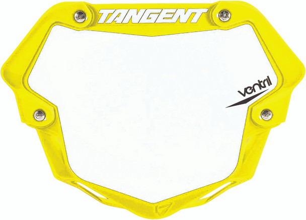Tangent 7" 3D Ventril Plate Yellow 03-1104
