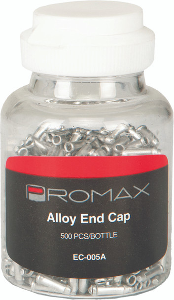 Promax Alloy End Caps Silver 500/Pcs Px-Bc14Ec005-Al