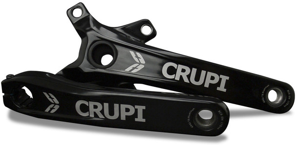 Crupi Pro 2-Piece Alloy Crank Set Black 175Mm 20476