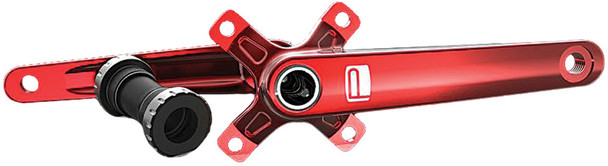 Promax Cf 2-Piece Crank Set Red 165Mm Ck3627