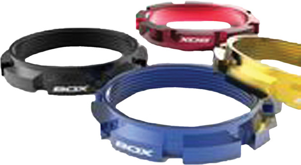 Box Edge Cassette Alloy Anodized Lock 8 Prong Ring Blue Bx-Hu13Edglr-Bl