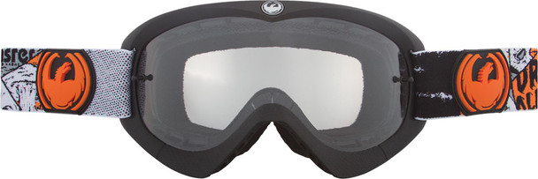 Dragon Youth Mx Goggle Spooky W/Clear Lens 722-1712