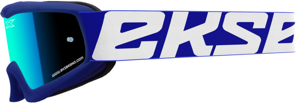 EKS Brand X-Grom Youth Goggle Blue W/Blue Mirror 067-30230