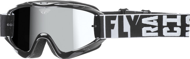 Fly Racing 2018 Zone Turret Goggle Black W/Chrome Lens 37-4060