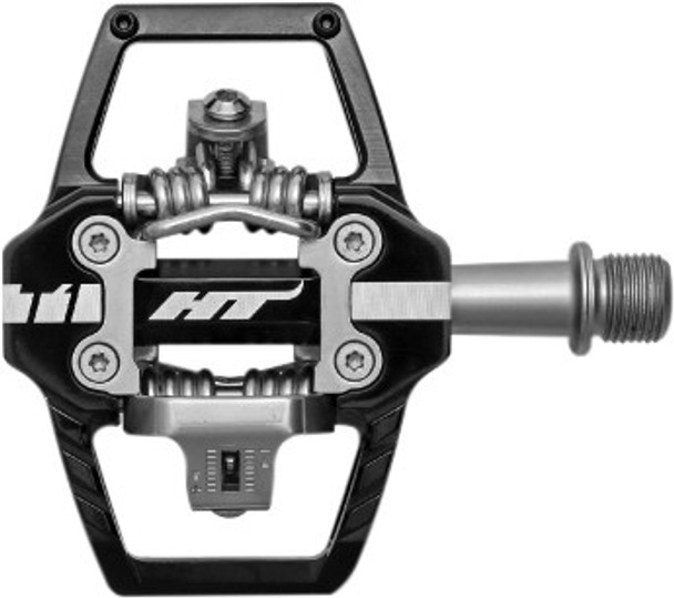 Ht Components T1 Mtb Pedal Black 68X84X17Mm Cleat Included 102001T1201101