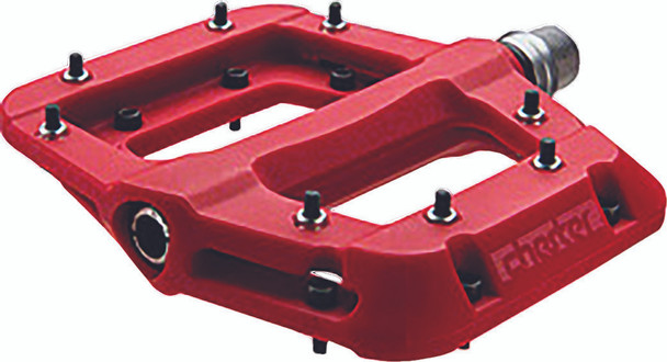 Race Face Chester Pedals Composite Replaceable Pins Red Pd16Chered
