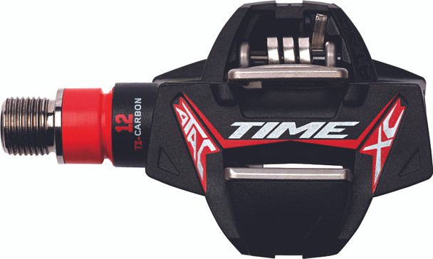 Time Atac Xc 12 Pedals Carbon/Red 124G 1307312