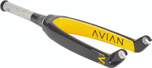 Avian 20" Youth 10Mm Fork Gloss Carbon/Yellow 302031