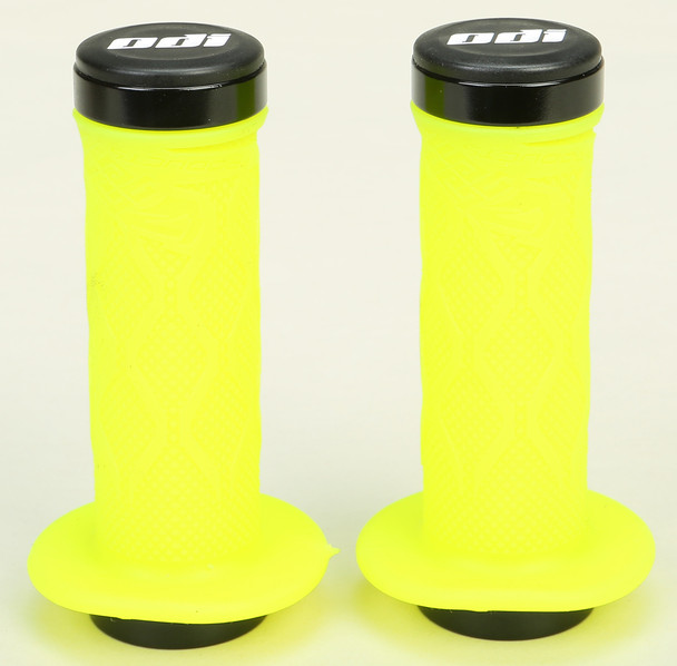 Tangent Mini Lock-On Grips Yellow Yellow 100Mm 16-2201Yel