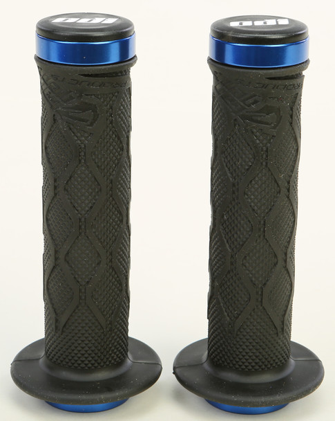 Tangent Pro Lock-On Grips Black Blue 130Mm 16-2103