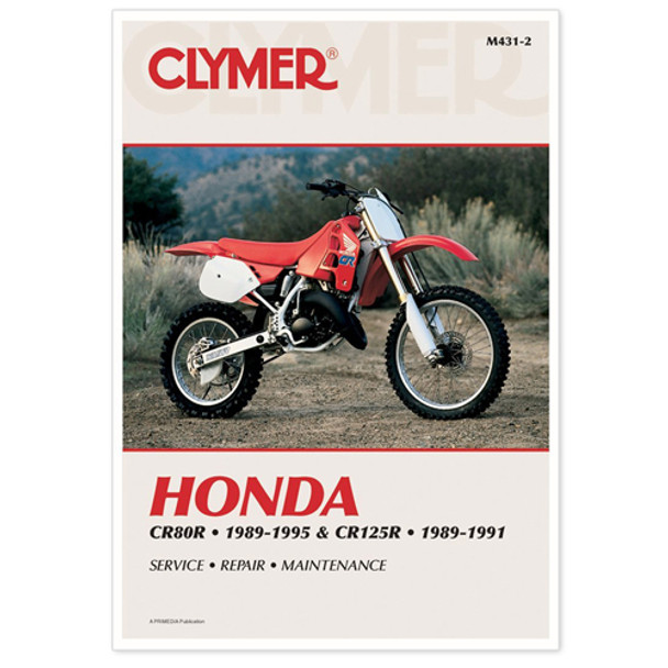 Clymer Manuals Service Manual - Honda Cr80R (89-95) Cr125R (89-91) Cm4312