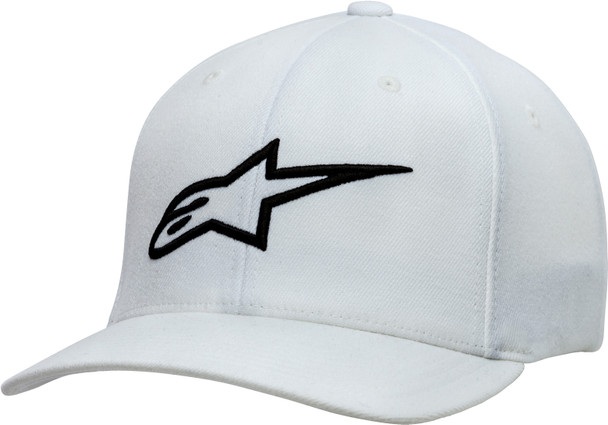 Alpinestars Ageless Curve Hat White/Black Lg/Xl 1017-81010-2010-Lg/X