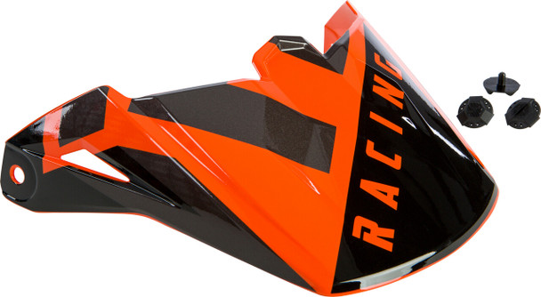 Fly Racing Elite Vigilant Helmet Visor Orange/Black 73-88145