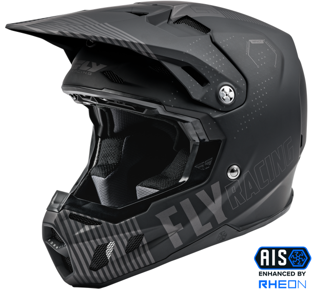 Fly Racing Formula Cc Primary Helmet Matte Grey/Black Md 73-4305M