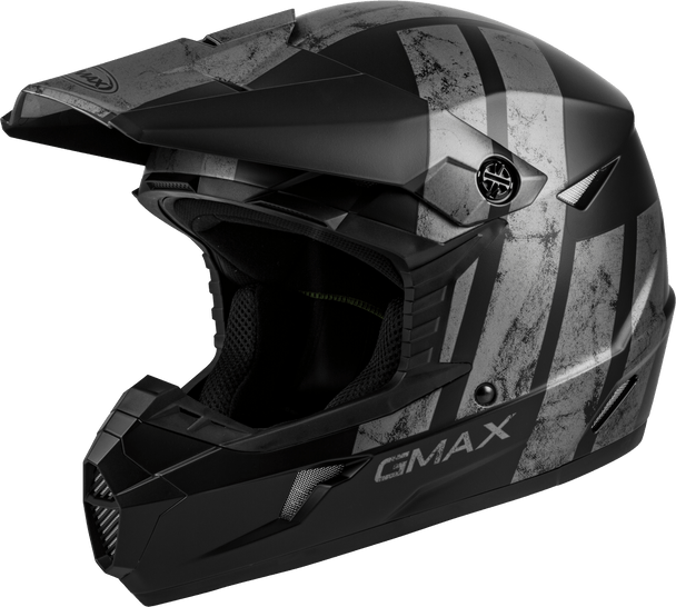 Gmax Mx-46 Off-Road Dominant Helmet Matte Black/Grey Xs G3464503