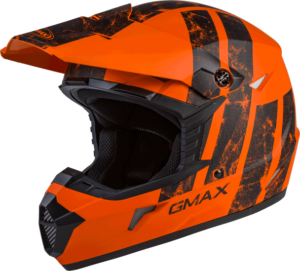 Gmax Mx-46 Off-Road Dominant Helmet Matte Orange/Black 2X G3464138