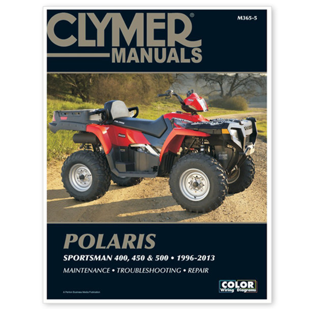 Clymer Manuals Polaris Sportsman Explorer Manual Cm3655