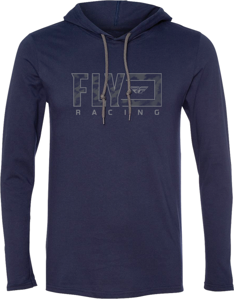 Fly Racing Fly Finish Line Hoodie Navy Md 354-0066M