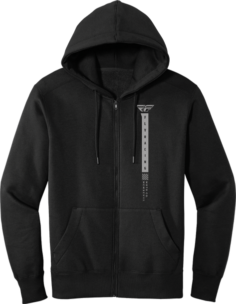 Fly Racing Fly Podium Hoodie Black/Grey Md 354-0176M