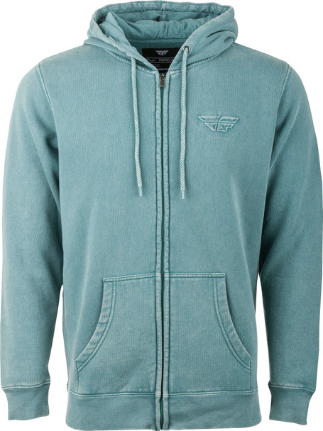 Fly Racing Fly Snow Wash Hoodie Sage Lg 354-0235L