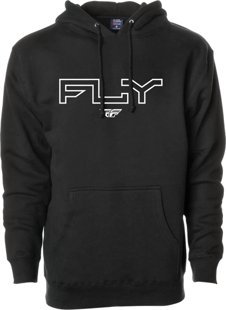 Fly Racing Youth Fly Edge Hoodie Black Yl/Yx 354-03042