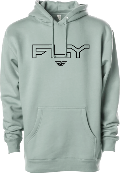 Fly Racing Youth Fly Edge Hoodie Dusty Sage Yl/Yx 354-03062