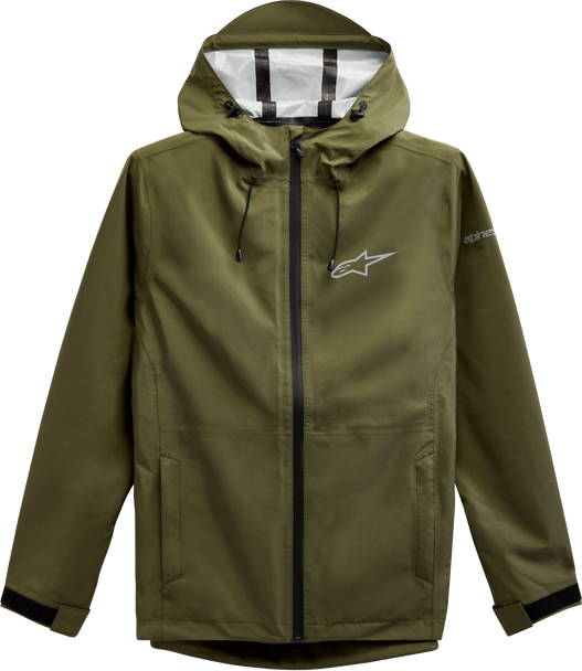 Alpinestars Omni Rain Jacket Military Green Xl 1232-11010-690-Xl