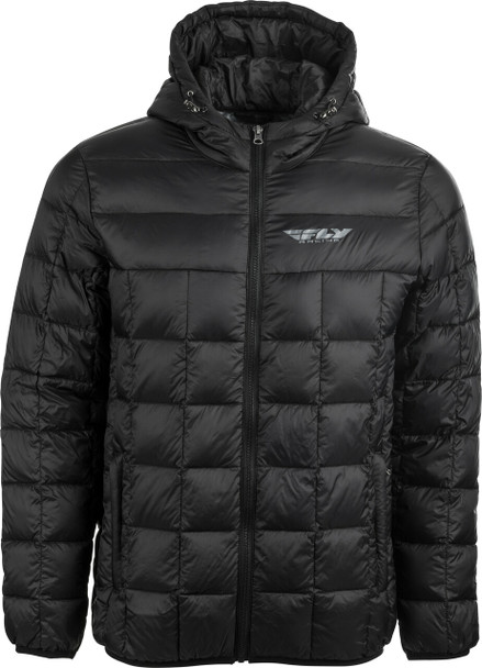 Fly Racing Fly Spark Down Jacket Black Sm 354-6180S