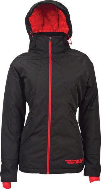 Fly Racing Lean Jacket Black/Red M 358-5070M